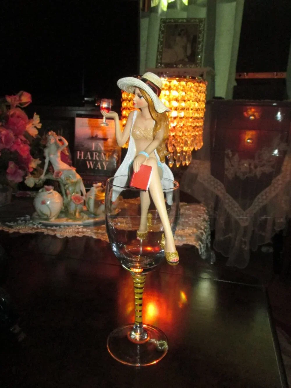 Summer Sparkle Girl in Glass